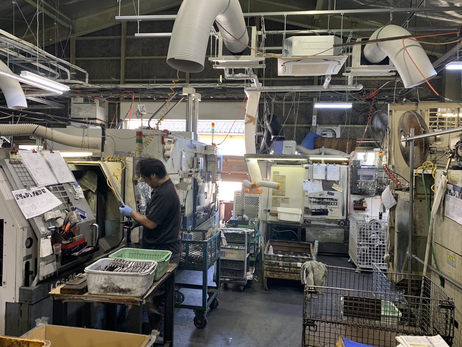 工場内の保有機械